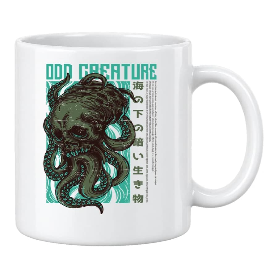 Mug — Odd Creature — الأمام — أبيض