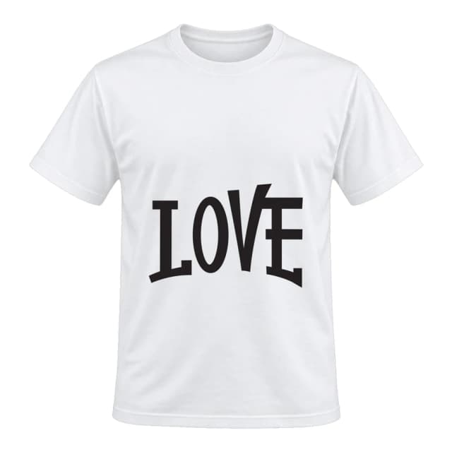 T-shirt — Cœur romantique